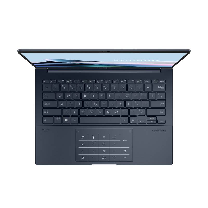 Laptop ASUS Zenbook 14 OLED UX3405CA 90NB14W1-M023X0, 14 cali, Intel Core Ultra 5 225H, 16GB LPDDR5X, 512GB SSD, Windows 11 Pro