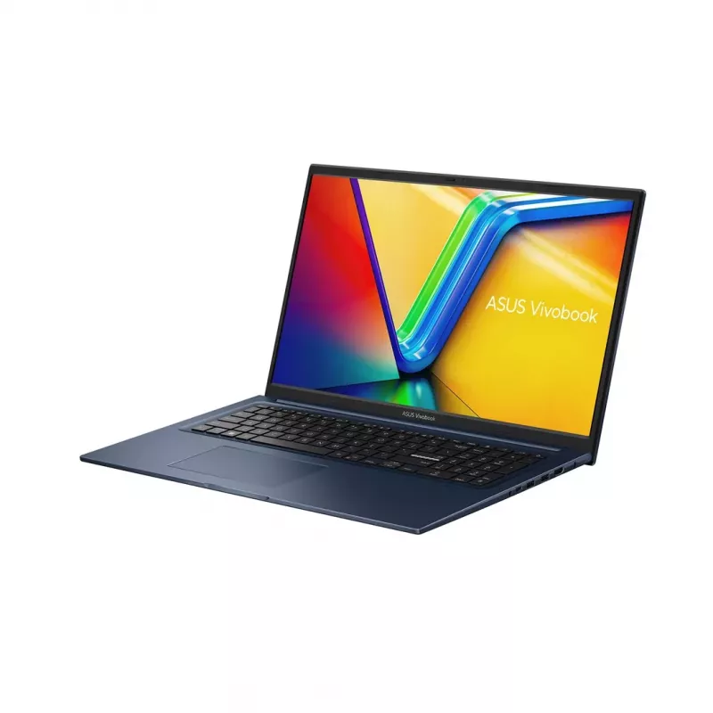 ASUS Vivobook 17 X1704VA-AU1066 Core 5 120U 17,3 cala FHD IPS-Level Panel 60Hz 250nitów Anti-Glare 16GB DDR5 512GB SSD Intel Graphics Kamera 720p 50WHrs Bez systemu operacyjnego Quiet Blue