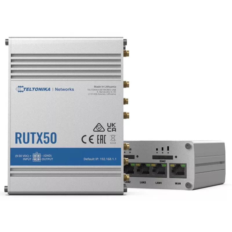 Teltonika RUTX50 Industrial 5G Router