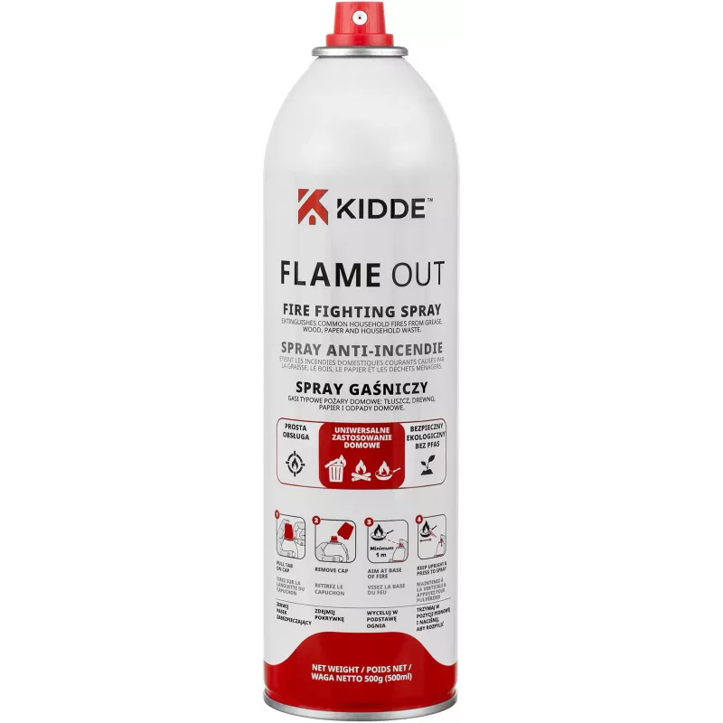 Kidde KFS-500 Flame Out Gaśnica w sprayu 500 ml
