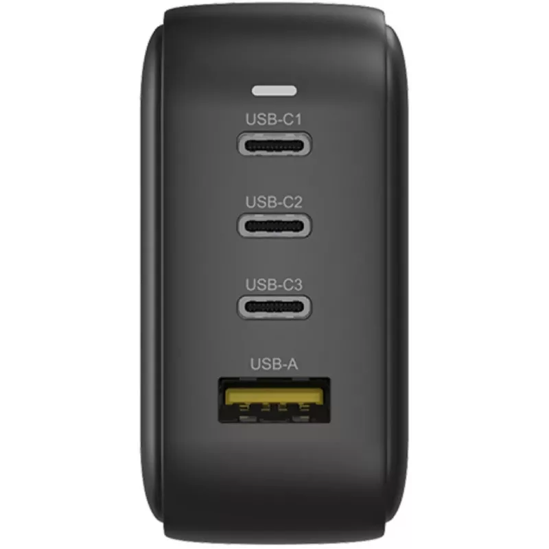 UNITEK GaN 4-Port Charger 100W PD 3.0 QC 3.0 Czarny