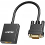UNITEK VGA na HDMI Adapter Full HD 1080p Czarny 15cm