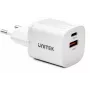 UNITEK 33W USB-A USB-C Ładowarka Ścienna Biała