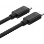UNITEK USB-C do USB-C Kabel 3m - Czarny - USB 3.2 Gen 2 10Gbps 100W PD