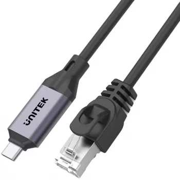 UNITEK USB-C do RJ-45 Gigabit Ethernet Adapter Kabel 2m