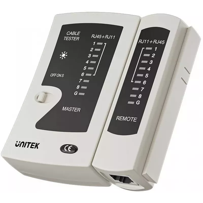 UNITEK RJ45/RJ11 Network Cable Tester OT140AGY01