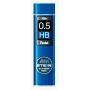 Pentel C275-HBO wkłady do ołówków automatycznych - 0,5 mm - niebieskie - 40 wkładów - tuba dozująca