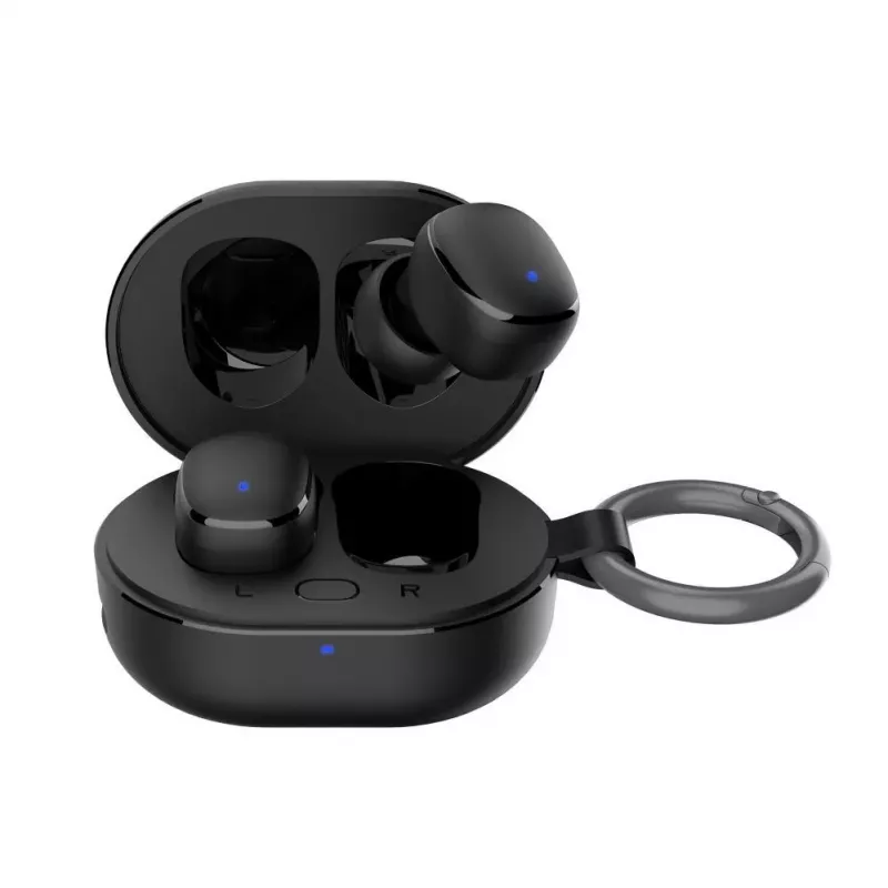 3MK FlowBuds 6.0 True Wireless Stereo (TWS) Bluetooth 5.3 Słuchawki douszne z mikrofonem ENC, IPX4, bateria 35h, USB-C, czarny