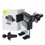 Uchwyt samochodowy Baseus Easy Control Clamp do kratek nawiewu (czarny)