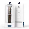 Pasek Dux Ducis (Wersja Outdoor) Nylonowy do Apple Watch Ultra, SE, Series 9, 8, 7, 6, 5, 4, 3, 2, 1 (49, 45, 44, 42 mm) Czarno-Pomarańczowy