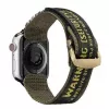 Pasek Dux Ducis (Outdoor Version) Nylon Band do Apple Watch Ultra, SE, Series 9, 8, 7, 6, 5, 4, 3, 2, 1 (49, 45, 44, 42 mm) - Żółty