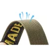 Pasek Dux Ducis (Outdoor Version) Nylon Band do Apple Watch Ultra, SE, Series 9, 8, 7, 6, 5, 4, 3, 2, 1 (49, 45, 44, 42 mm) - Żółty