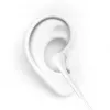 Dudao X10S Słuchawki douszne przewodowe z mikrofonem, wtyk 3,5 mm, kabel 1,2 m, biały