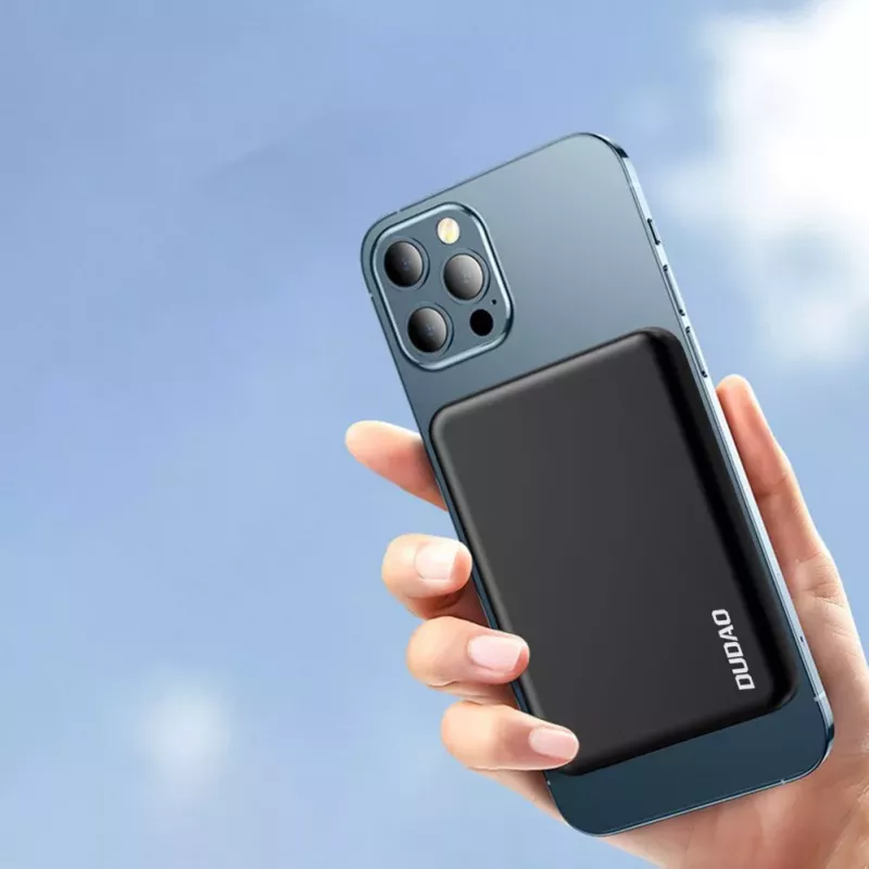 Dudao K14S Wireless Power Bank 5000mAh 10W Czarny