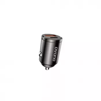 Dudao R3MAX 48W QC PD Mini Car Charger - Czarny