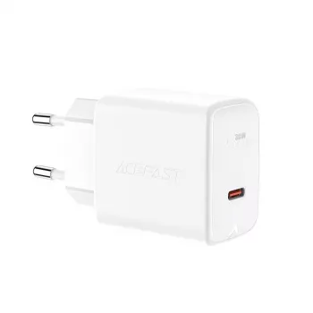 ACEFAST GaN USB-C Charger 30W PD QC 3.0 AFC FCP White (A21)