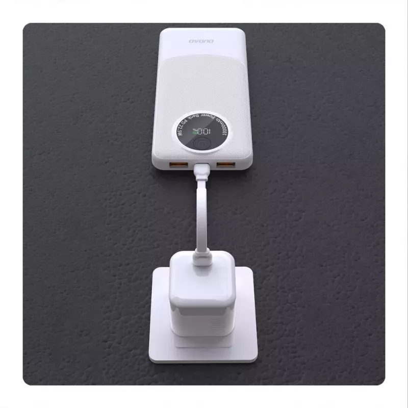 Dudao K12Pro Power Bank 20000mAh 22.5W PD USB-A USB-C Biały