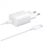 Samsung 25W Travel Charger + USB-C/USB-C Data Cable White (OOB Bulk)