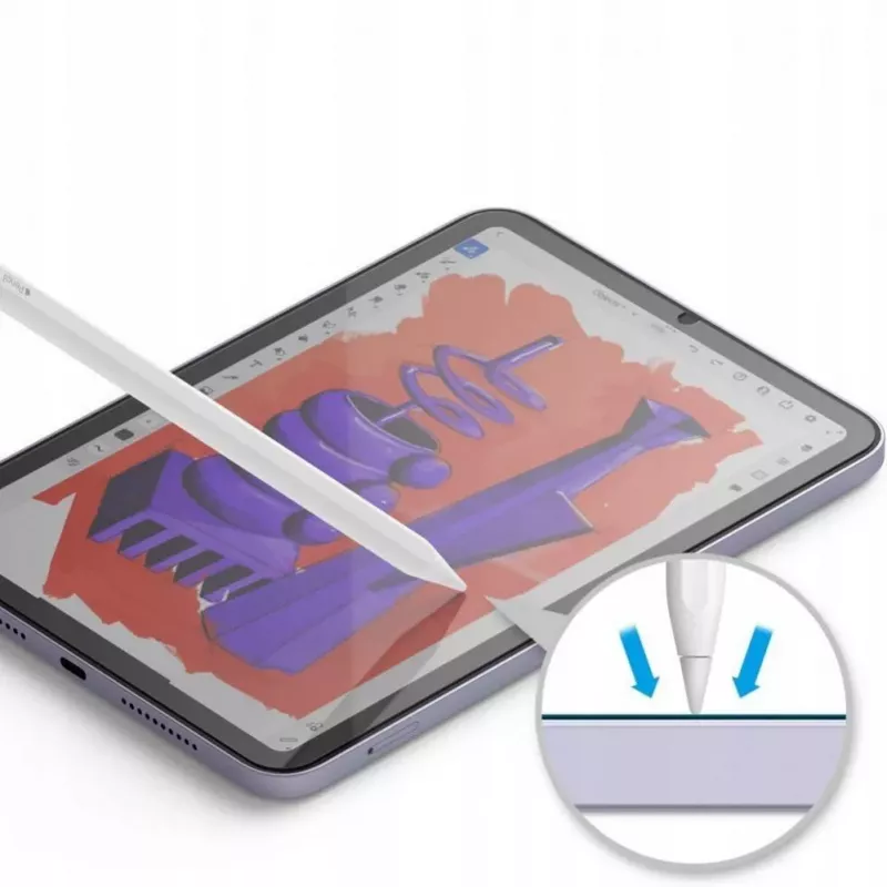 Hofi Glass Pro+ Tempered Glass Screen Protector do Samsung Galaxy Tab S9 FE 10.9 inch X510/X516B - Czarna Ramka