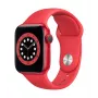 Apple Watch Series 6 GPS, 40mm Koperta aluminiowa Product (Red) z paskiem Sport Band – Regular Red