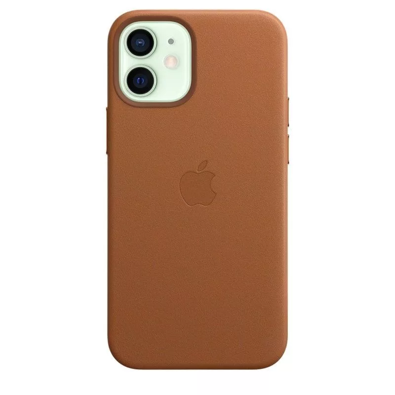 Apple Leather Case z MagSafe do iPhone 12 mini California Poppy