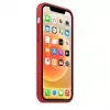 Apple Silicone Case with MagSafe do iPhone 12 mini Czerwony
