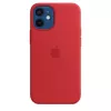 Apple Silicone Case with MagSafe do iPhone 12 mini Czerwony