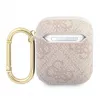 Guess Apple AirPods 1/2 Cover 4G Script Metal Collection Pink