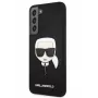 Karl Lagerfeld Samsung Galaxy S22+ PU Saffiano Karl Head Case Black