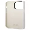 Karl Lagerfeld Apple iPhone 14 Pro Liquid Silicone Ikonik NFT Case White