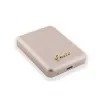 Guess Power Bank 5000mAh 15W MagSafe i ładowanie standardowe z metalowym logo Script Gold