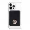 Guess Power Bank 5000mAh 15W MagSafe i ładowanie standardowe z logo Strassed 4G Czarny