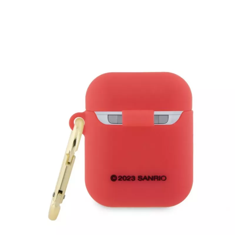 Hello Kitty Apple AirPods 1/2 Cover Silicone 3D Kitty Head Red