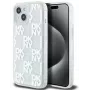DKNY Apple iPhone 15 Hardcase Liquid Glitter Multilogo White