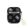 Guess Etui AirPods 1/2 PU 4G Peony Charm Case Black