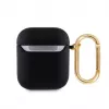 Guess Apple AirPods 1/2 PU Grained Classic Logo Case Black