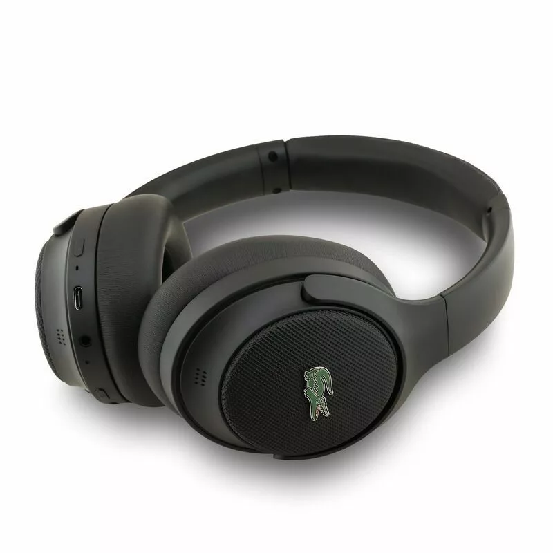 Lacoste Petit Pique ANC/ENC Wireless Headphone Black