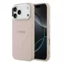 Guess Apple iPhone 17 Pro Silicone Case with MagSafe Classic Logo Pink