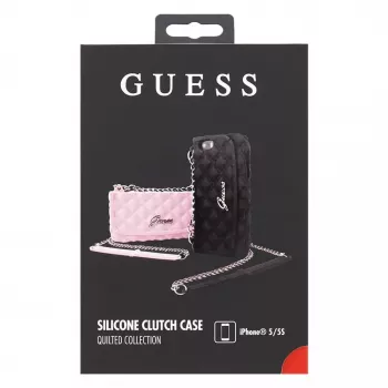 Apple Quilted Clutch Silicone Case dla iPhone 6 Różowy