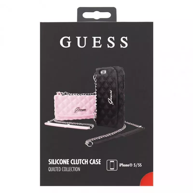 Apple Quilted Clutch Silicone Case dla iPhone 6 Różowy