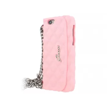 Apple Quilted Clutch Silicone Case dla iPhone 6 Różowy