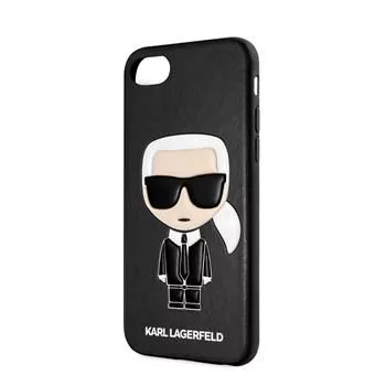 Karl Lagerfeld Full Body Iconic Cover do iPhone 7/8/SE 2020 Czarny