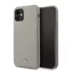 Mercedes-Benz Apple iPhone 11 Liquid Silicone Case Grey