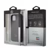 Mercedes-Benz Apple iPhone 11 Pro Skórzane Etui Twarde Perforacja Czarny