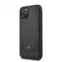 Mercedes-Benz Apple iPhone 11 Pro Skórzane Etui Twarde Perforacja Czarny