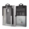 Mercedes-Benz Apple iPhone 11 Pro Hard Case Skórzany Węgiel Włókno Czarny
