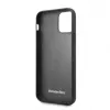 Mercedes-Benz Apple iPhone 11 Etui Twarde Skóra Włókno Węglowe Czarny
