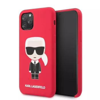 Karl Lagerfeld Iconic Body Cover do Apple iPhone 11 Pro - Czerwony