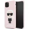 Karl Lagerfeld Apple iPhone 11 Pro Max Silikonowa Fullbody Ikonic Różowy Różowy