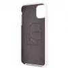 Karl Lagerfeld Apple iPhone 11 Pro Max Silikonowa Fullbody Ikonic Różowy Różowy